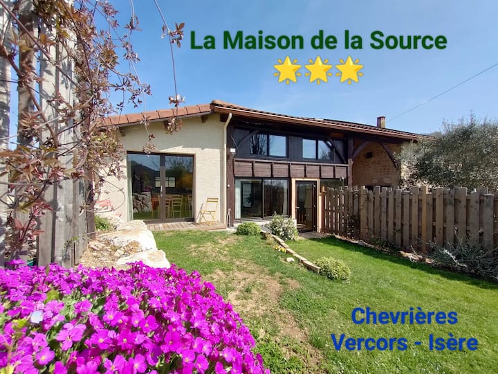 Maison De La Source, Gîte De Groupe - Saint-Marcellin