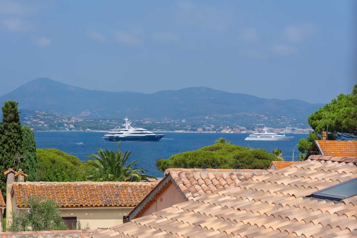 Appartement Climatisé 2ch/6p Vue Mer- St-tropez - Saint-Tropez