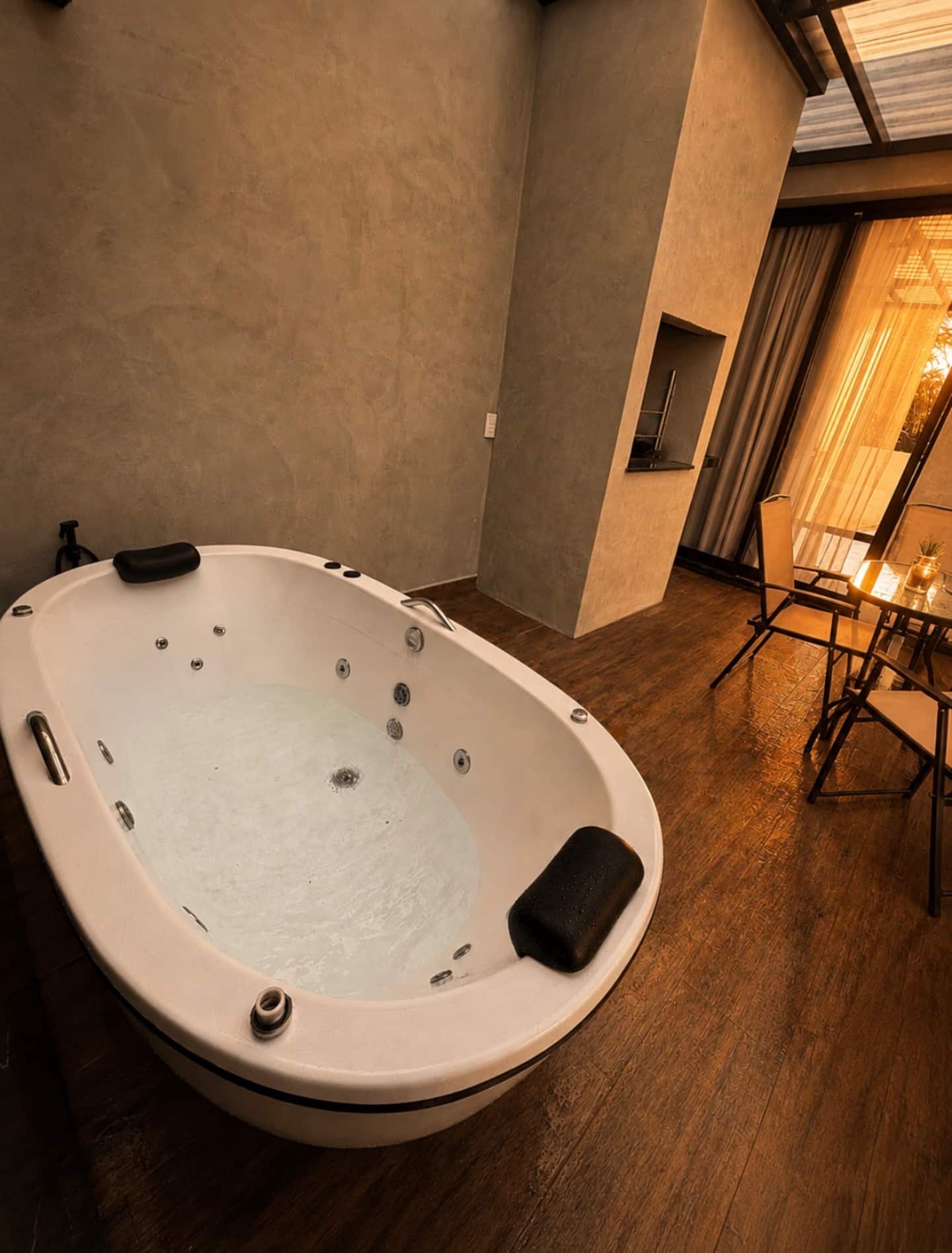 Loft Premium Spa — hidromassagem e área externa, Colina Lofts em Águas de Lindóia