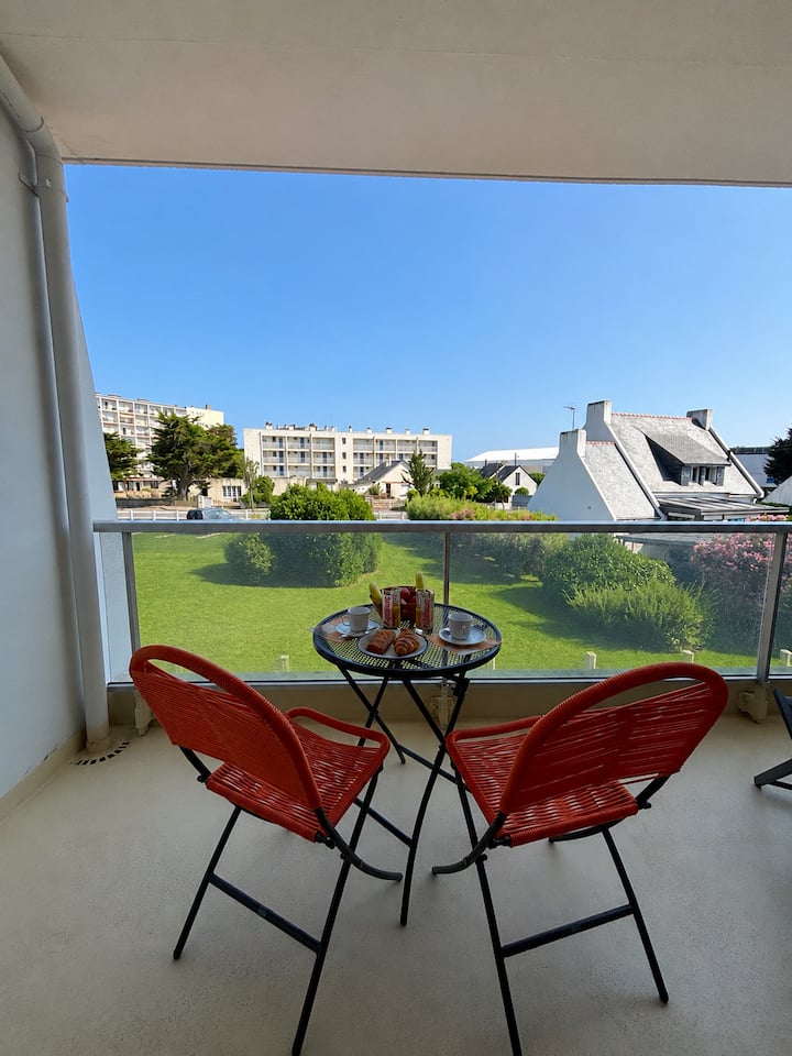 Cocon Avec Balcon Ensoleillé à 5 Min De La Plage - Belle-Île-en-Mer