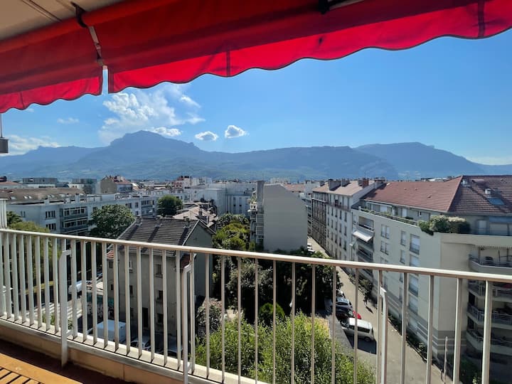 Appartement Lumineux à 5 Min De La Gare - Grenoble