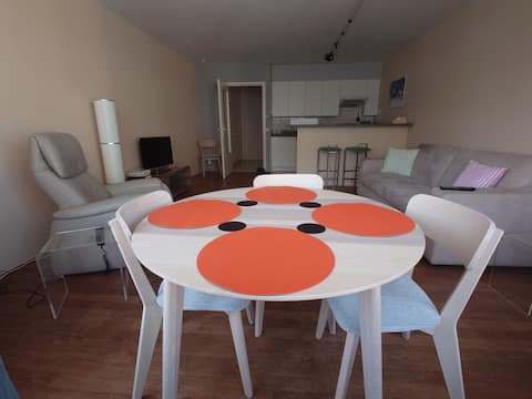 Top performing Airbnb: Very nice studio with sea view in Ostend. in Oostende