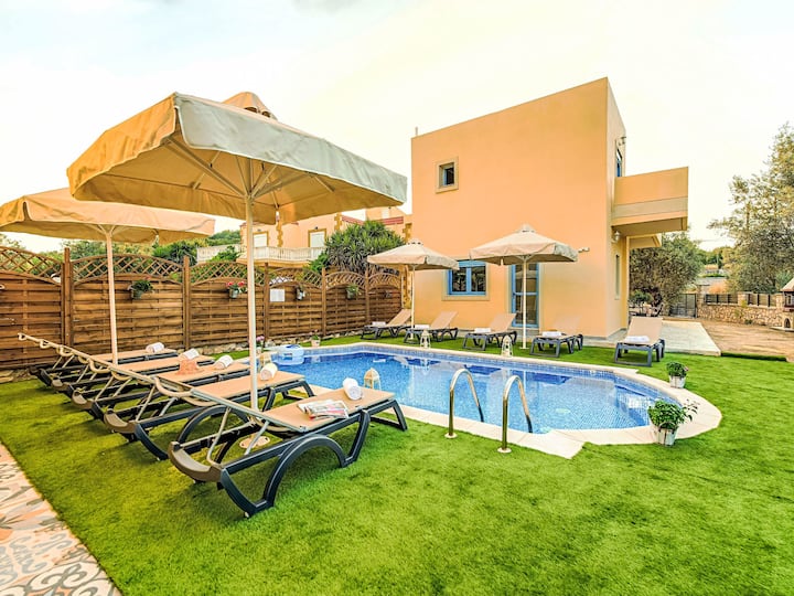 Retro Villas - Superior With Pool By Interhome - Lindos