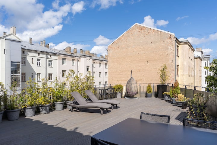 Huge Terrace | Embassy Area | Prestigious Location - Riga