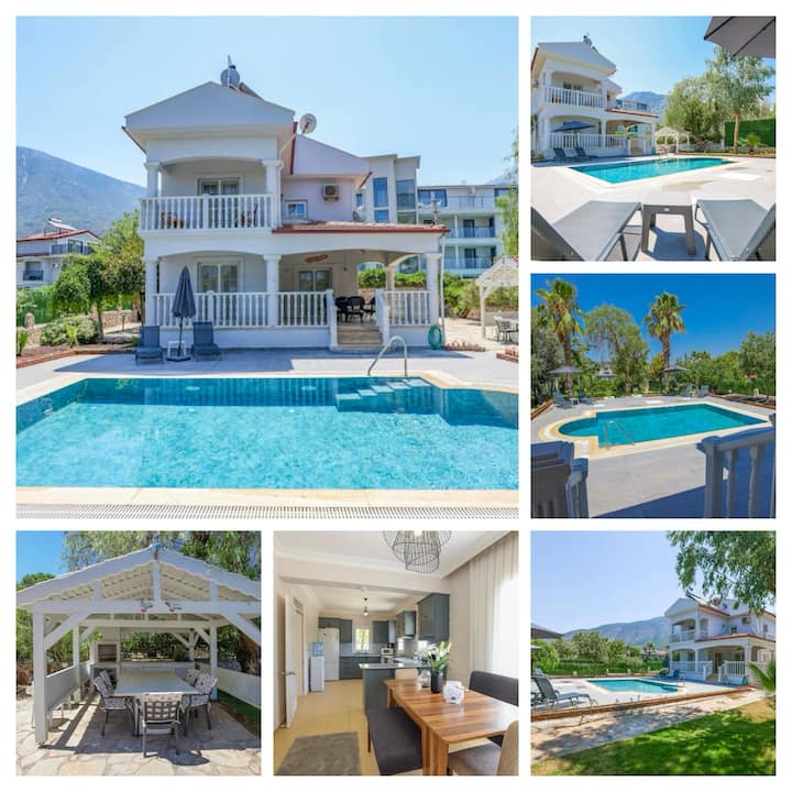 Fethiye Ovacık'ta 4 Odalı 8 Kişilik Tatil Villası - Ölüdeniz