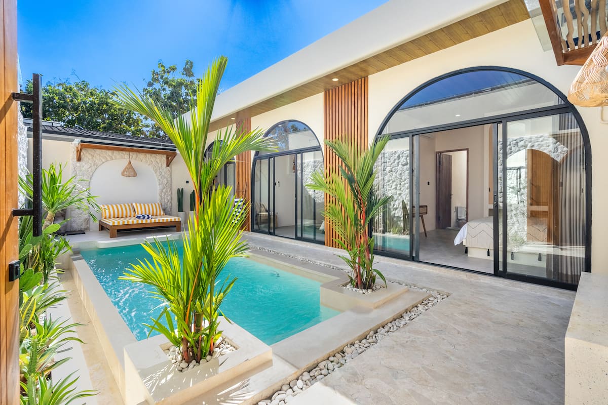 Tropical villa atmosphere in Uluwatu