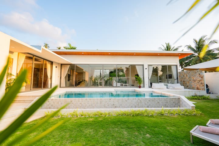Brand New Mediterranean Pool Villa, Maenam Soi 1 - Koh Samui