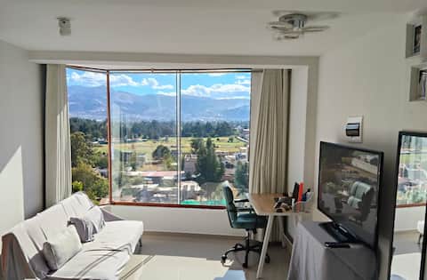 Successful Airbnb property: "Cozy nest with panoramic view" in Los Baños Del Inca