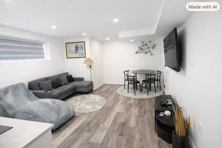 Comfy Haven - Family Friendly 2 Bedroom Suite - Winnipeg