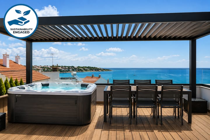 House With Rooftop & Jacuzzi In Albufeira - Guia