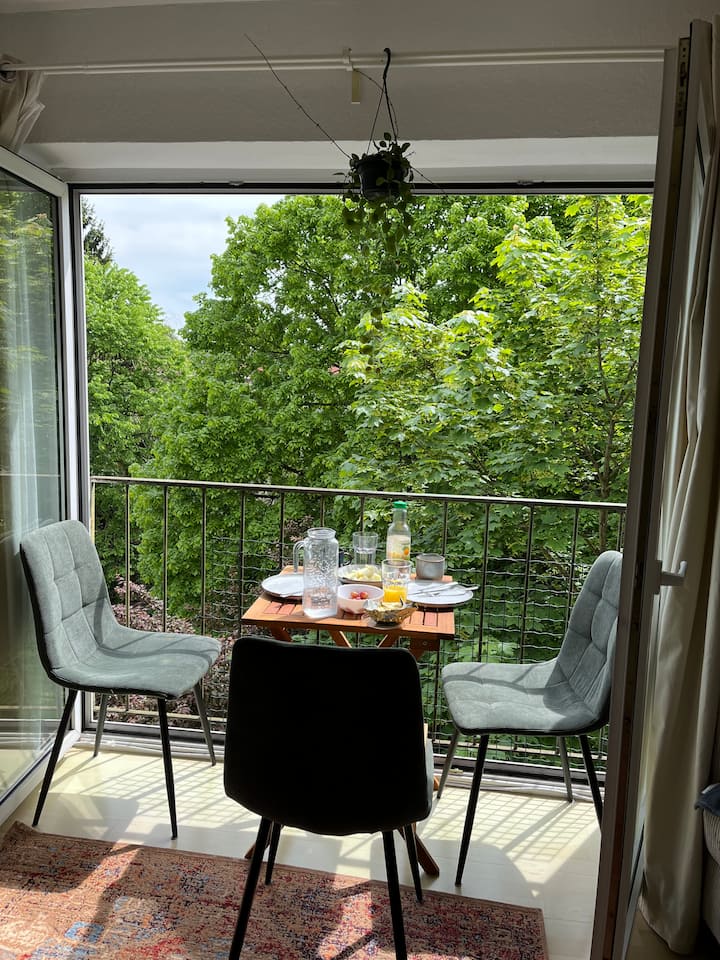 Zentrale, Ruhige 2-zimmerwohnung Für 2-4 Gäste - Múnich