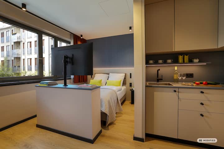 Ipartment Studio Apartment Frankfurt East Side - Frankfurt am Main