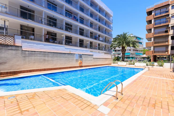 Charmant Appartement Centre-ville Avec Piscine Uhc - Salou