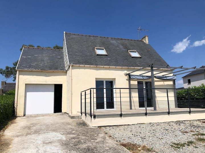 Maison De Vacances Crozon  Jardin - Telgruc-sur-Mer