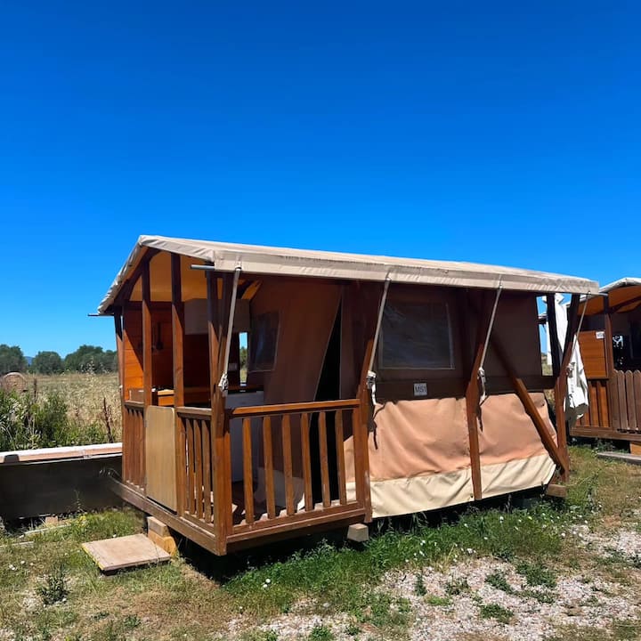 Tenda Mini Safari, 2 Posti Letto, Angolo Cottura - Follonica