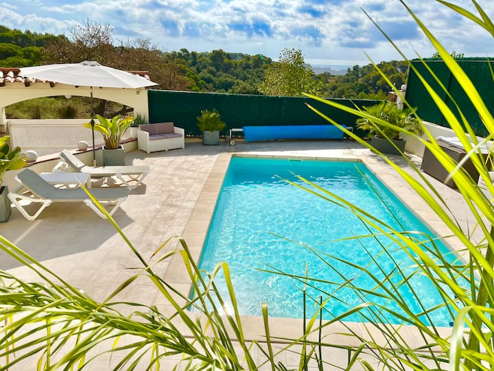 Suite Climatisée Vue Mer, Piscine Et Jardin Privé - Palamós