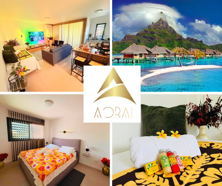 Aorai | Authentique  Moderne & Neuf Clim Parking - Tahiti
