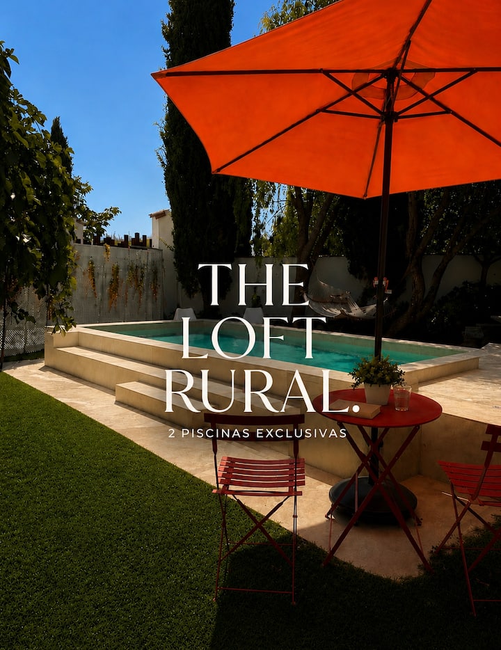 The Loft Rural. With 2 Private Pools Heart & Ponie - Chinchón