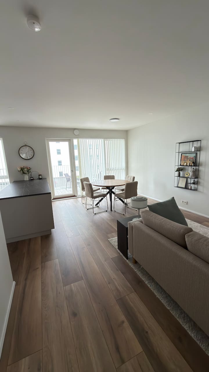 Modern 2-bedroom Apartment With Free Parking - 冰島