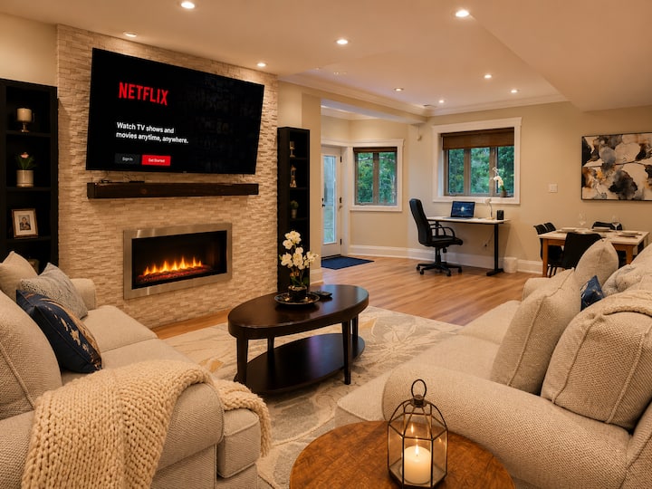 Bright & Upscale 2br Walkout Basement W/ Sauna - Vaughan