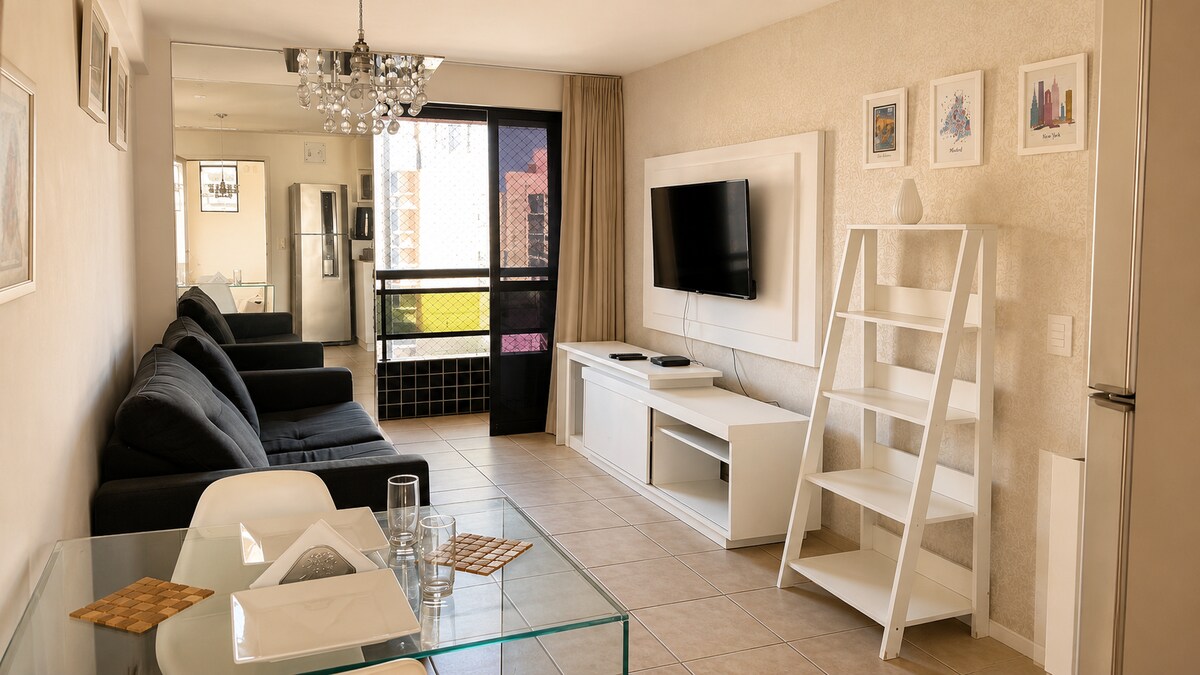Foto do anúncio de Flat Completo na Beira-Mar de Fortaleza em Meireles, Fortaleza
