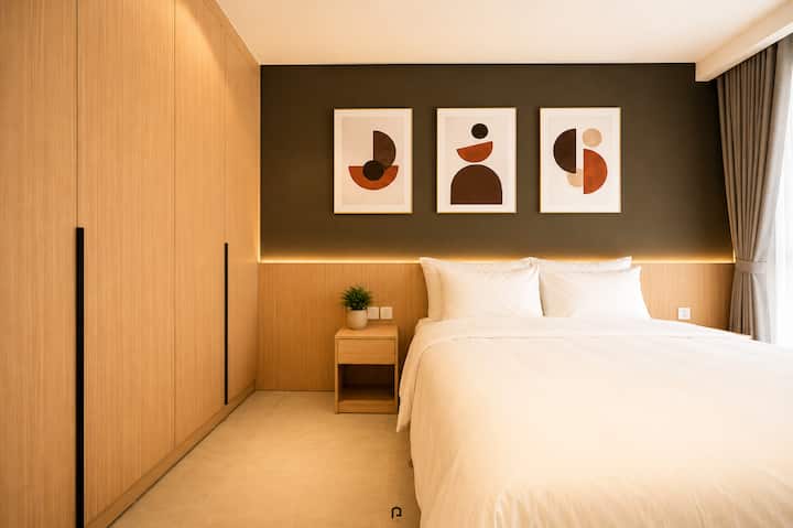 New 1br Serviced Apartment Near West Lake | Gym |C - 중국