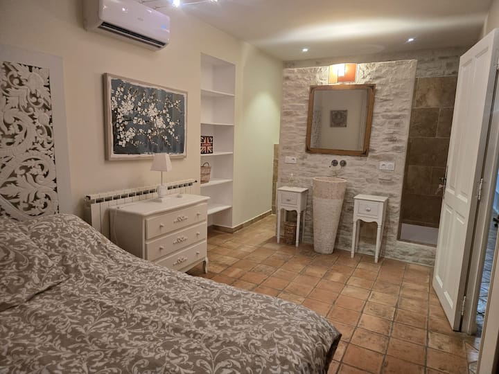 Chambre Dans Mas Provençale - Chambre Pierre - Saint-Rémy-de-Provence