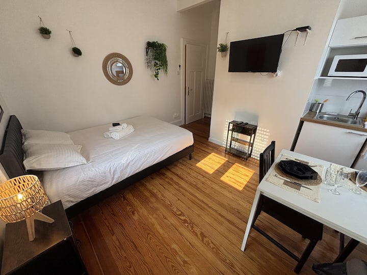 Le Lierre - 2 Pers - Wifi & Parking - Strasbourg - Schiltigheim