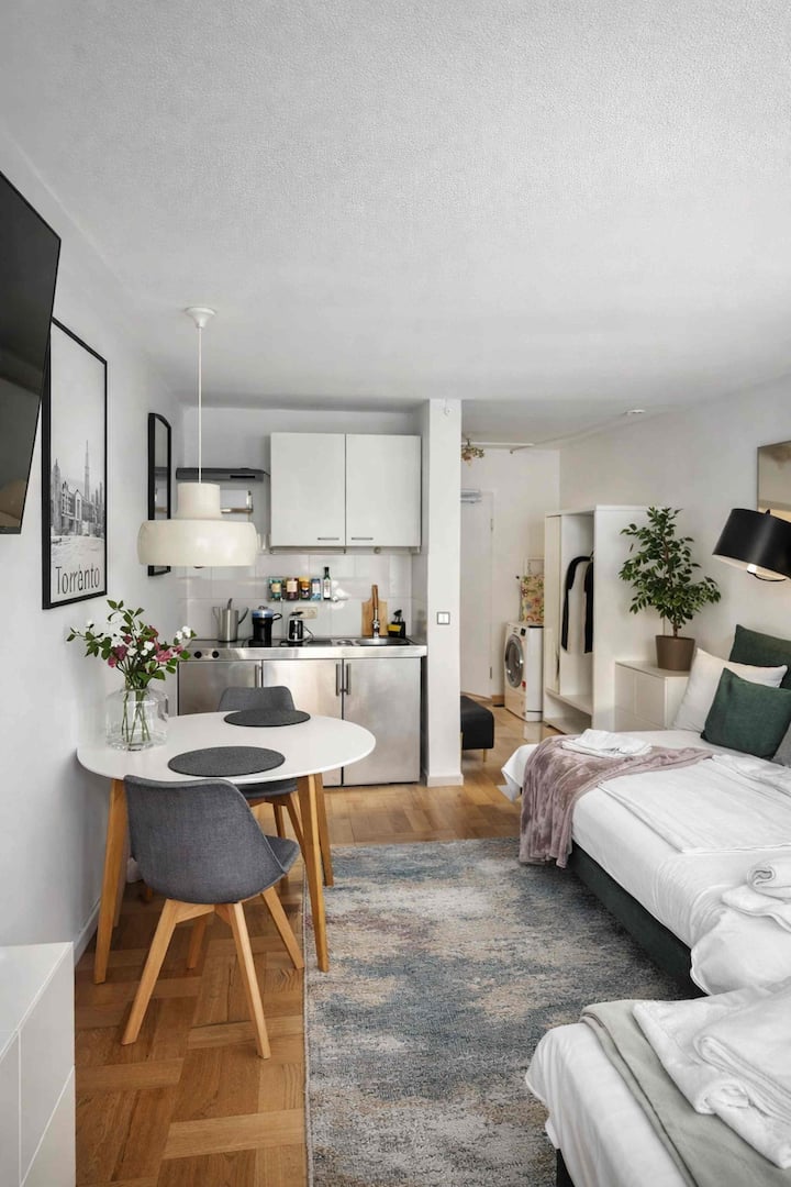 Central Munich Apartment I 5 Min To Hbf Munich - 뮌헨