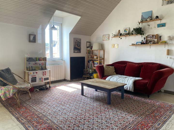 Grand Appartement à 150 M De La Mer - Douarnenez