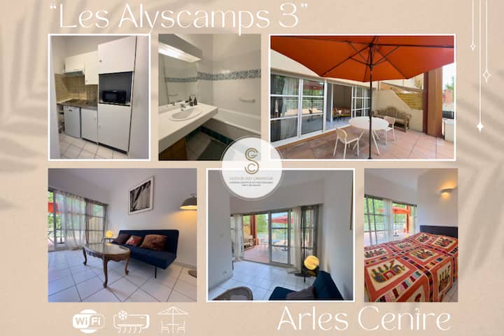 "Les Alyscamps 3" Arles Centre - Terrasse & Wifi - Arles