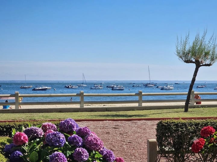 T2 Prestige Vue Mer & Accès Direct à La Plage - Arcachón