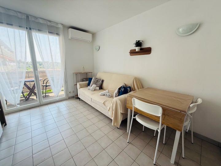 Le Little Valbonne : Confort,piscine,climatisation - Biot
