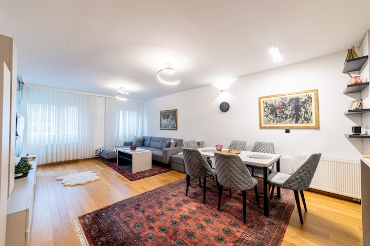 Nova Skenderijaskyline 2bdr Apartment With Balcony - Szarajevó