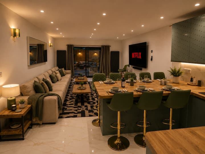 Central Luxury 14-bed 4-bath House|hot Tub|parking - Gales
