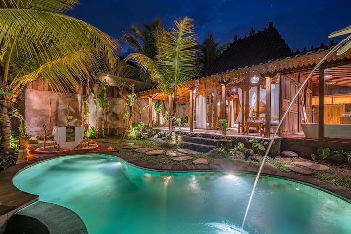 New Wooden Villa Ubud Private Pool - 印尼