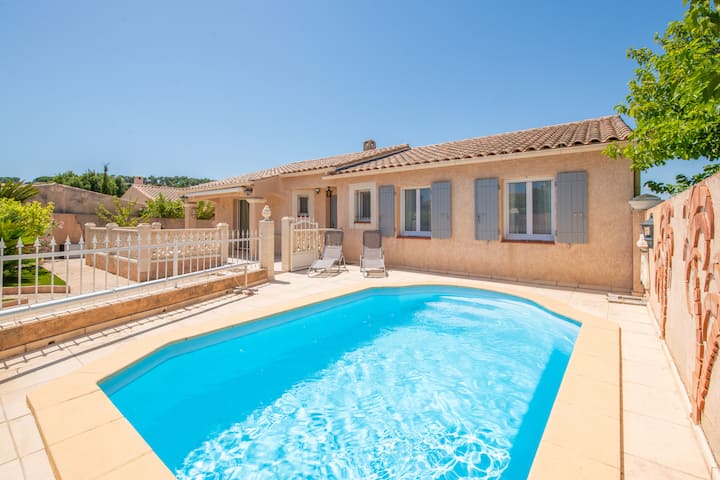 Villa 4 Chambres Avec Piscine Et Jardin - Sainte-Maxime