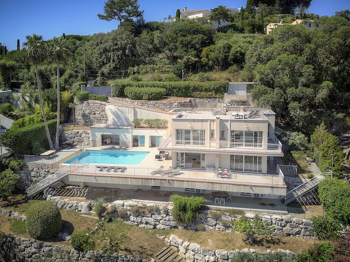 Villa Luxueuse Vue Mer- Aube - Vallauris