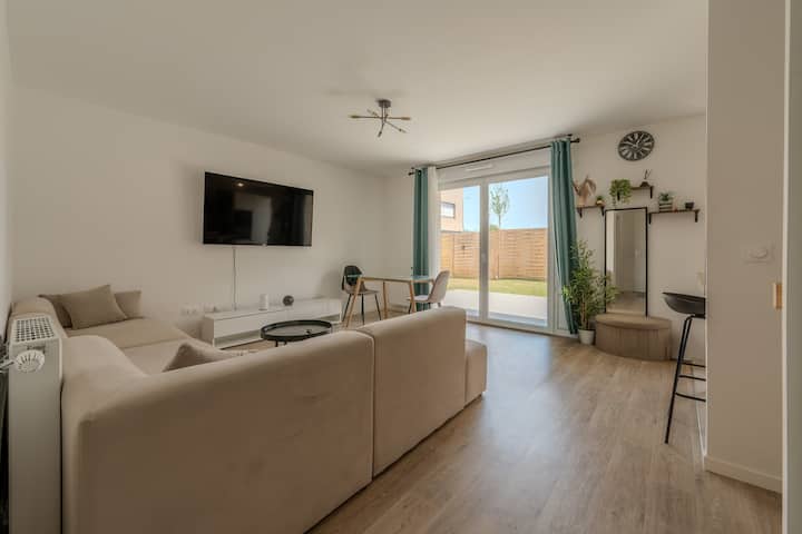 Le Cocon Des Yvelines - Jolie Maison Avec Jardin - Épône