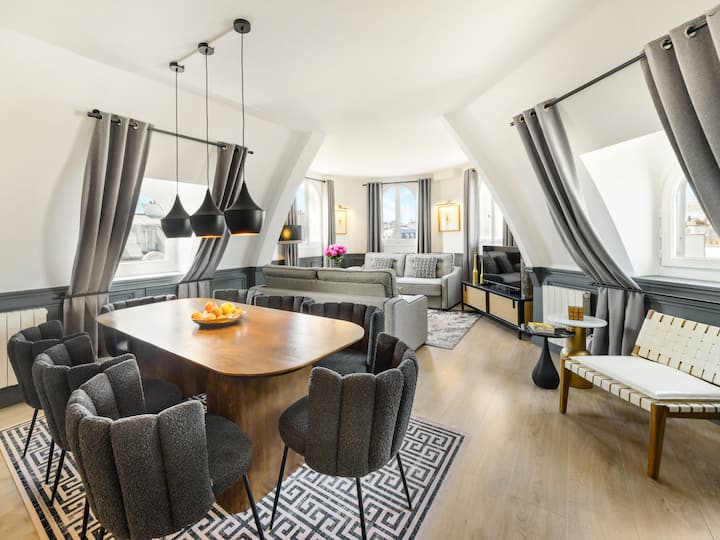 Livinparis | Lux Ac 3bdr Louvre - Eiffel View New - Paris