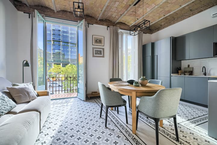 Lujoso Loft Modernista En Corazón De Barcelona - Barcelone