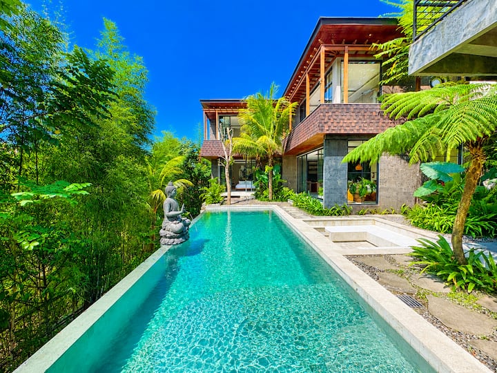 4br Luxury Modern Villa In Central Ubud - Ubud