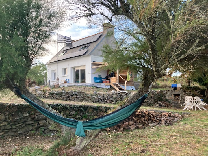 Maison Avec Vue Superbe Sur Locéan - Plozévet