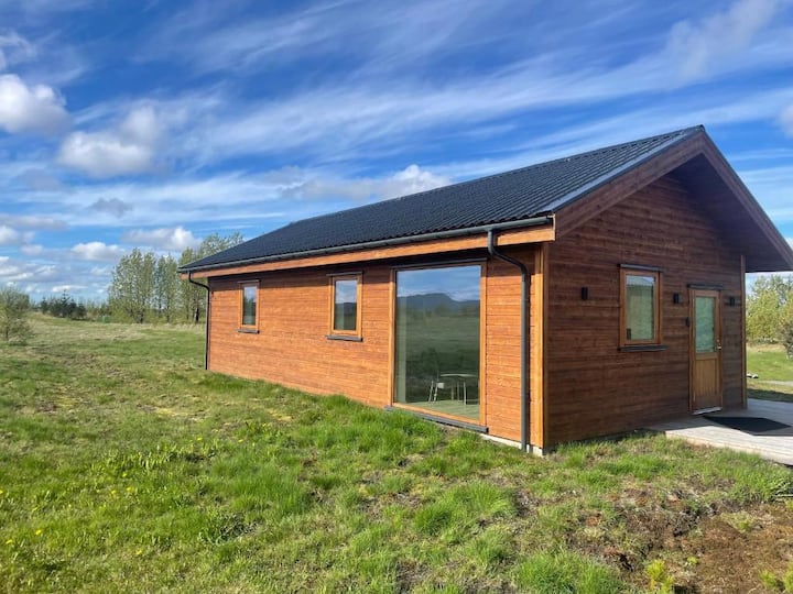 Hekla Forest Cabin -Northern Lights & Volcano View - Iceland