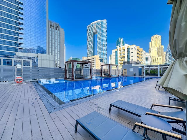 Elegant Studio in Dubai Marina with Sea View — foto 7