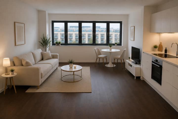 Fancy Wave Appartment Direkt An Der Spree - Berlim
