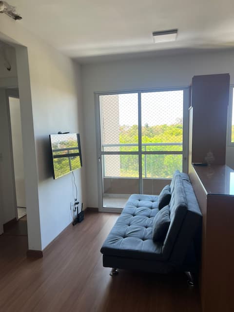 Top performing Airbnb: 2-Bedroom Apartment | 6 Guests | Comfort in Barretos in Barretos