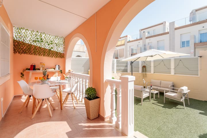 Oasis Holiday Terrace, Bbq And Communal Pool - Torrellano