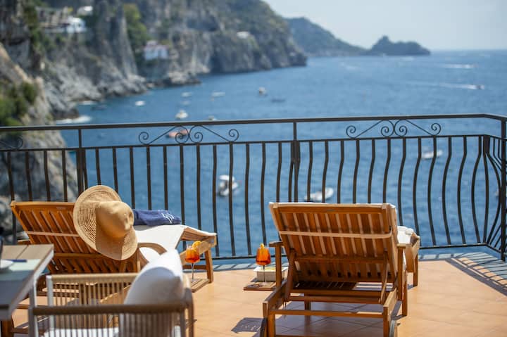 Casa Albachiara Private Terrace On The Sea - Praiano