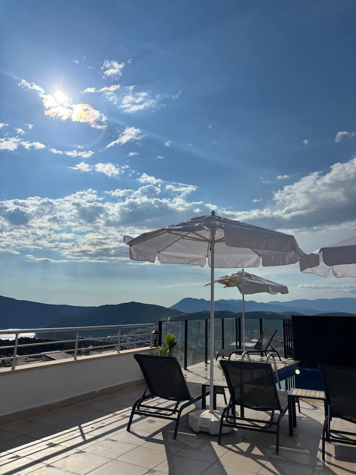 Ela Villa - Private Pool And Sea View - Kalkan